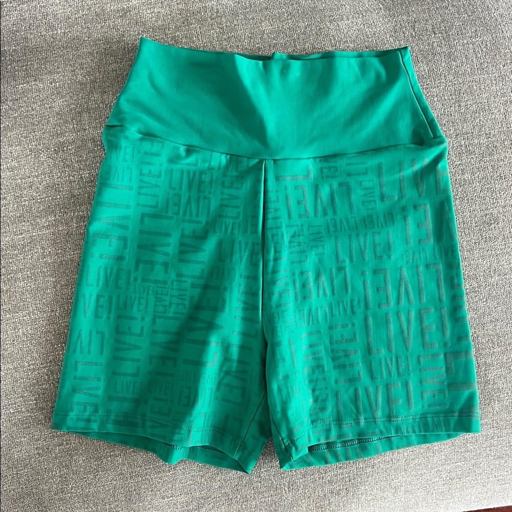 Live! Green shorts